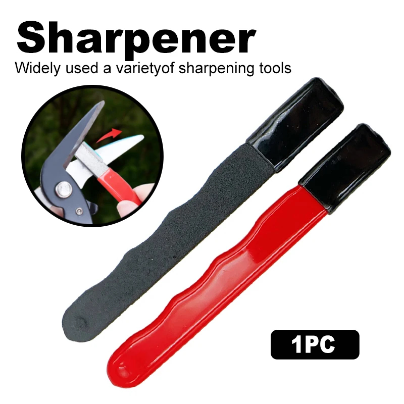 Gardening Tools Knife - Piedra de afilar portátil, herramienta multifuncional