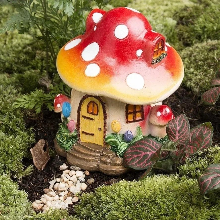 Gardening Tools Cute - Casa de setas en miniatura para