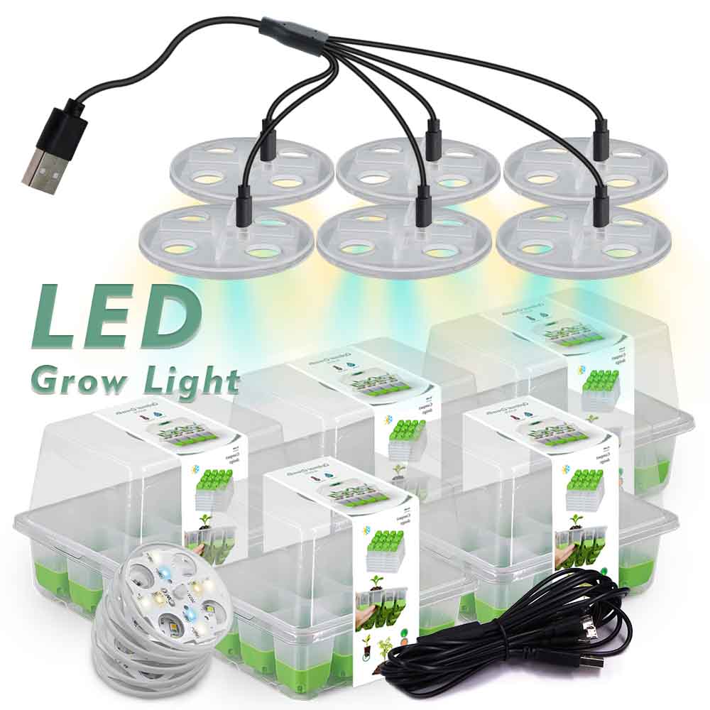 Led Grow Light - Kit de bandeja de inicio de