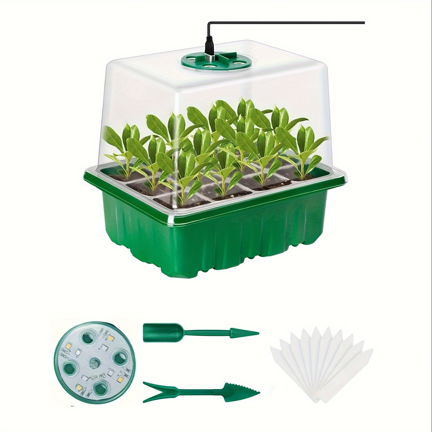 Led Grow Light - Kit de Inicio para Plántulas -