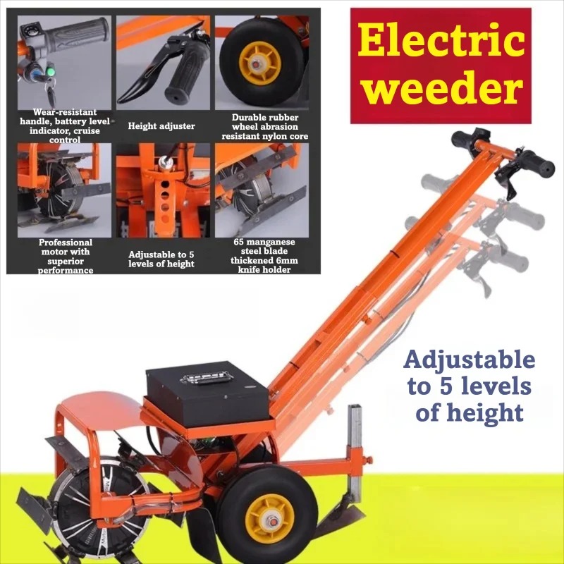 Desmalezador eléctrico de jard - Gardening Tools For Weeds reseña y precio