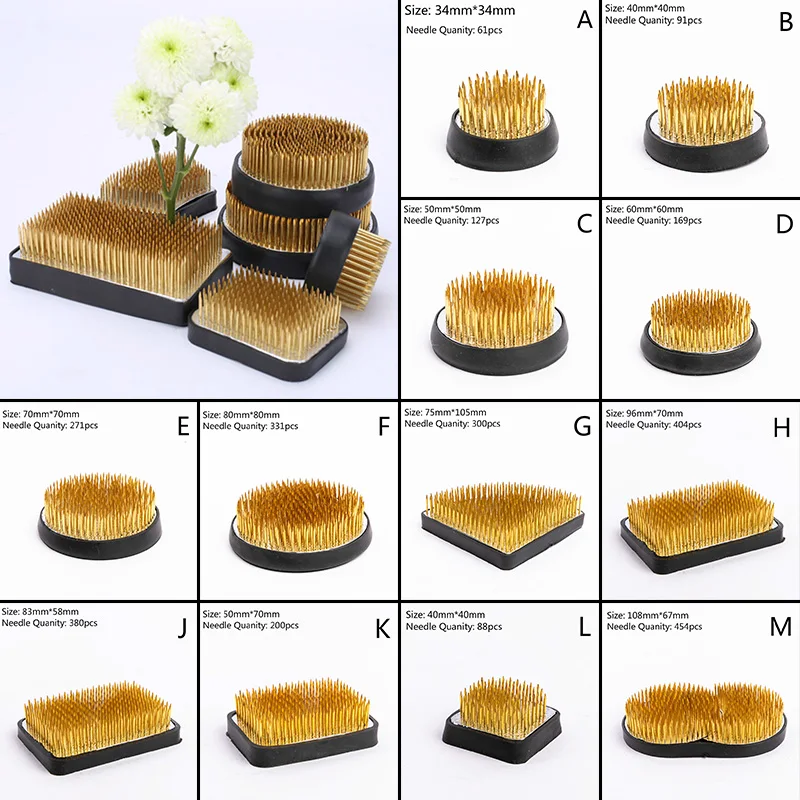 Kenzan Japonés Ikebana, Aguja  - Gardening Tools In Japan reseña y precio