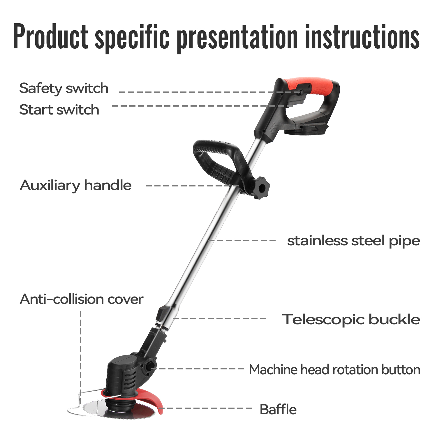 Cortadora de Césped Eléctrica  - Gardening Tools Electric reseña y precio