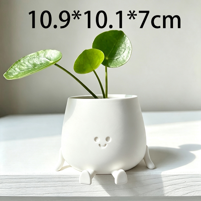 Maceta con Cara Sonriente Impr - Gardening Tools Cute reseña y precio