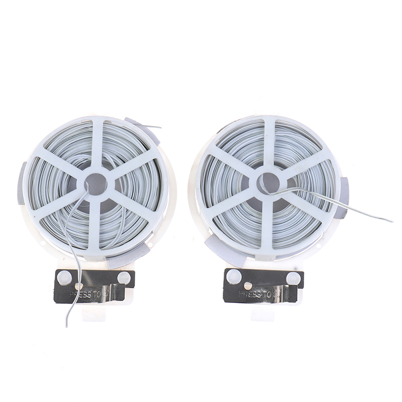 1 rollo (50m) de alambre blanc - Garden Wire Twist Tie reseña y precio