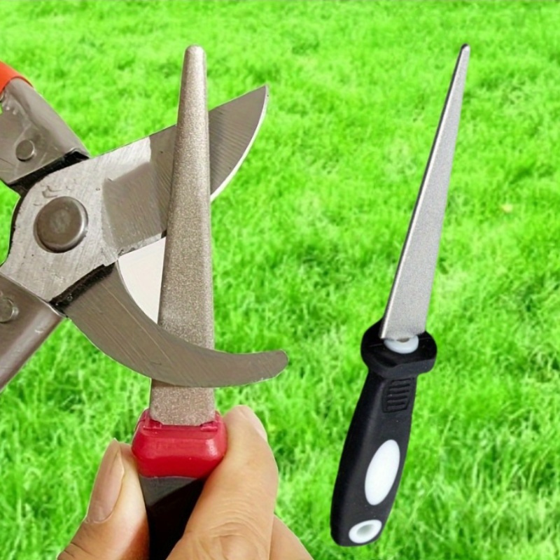 Afilador de cuchillos de acero - Gardening Tools Knife reseña y precio