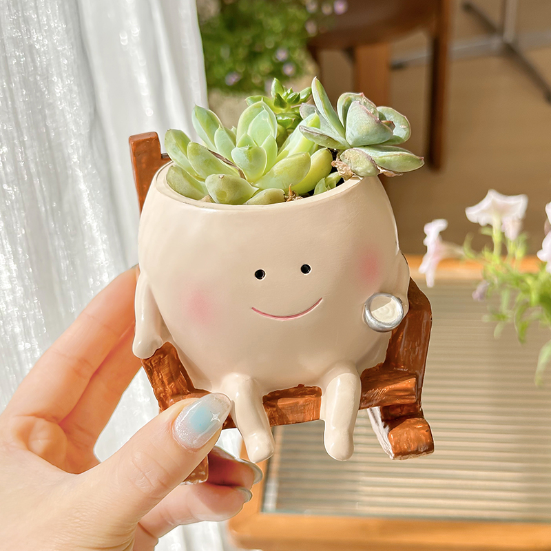 Maceta de Resina con Forma de  - Gardening Tools Cute reseña y precio