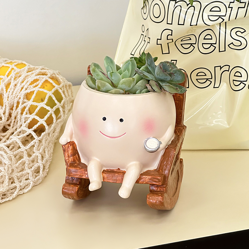 Maceta de Resina con Forma de  - Gardening Tools Cute reseña y precio