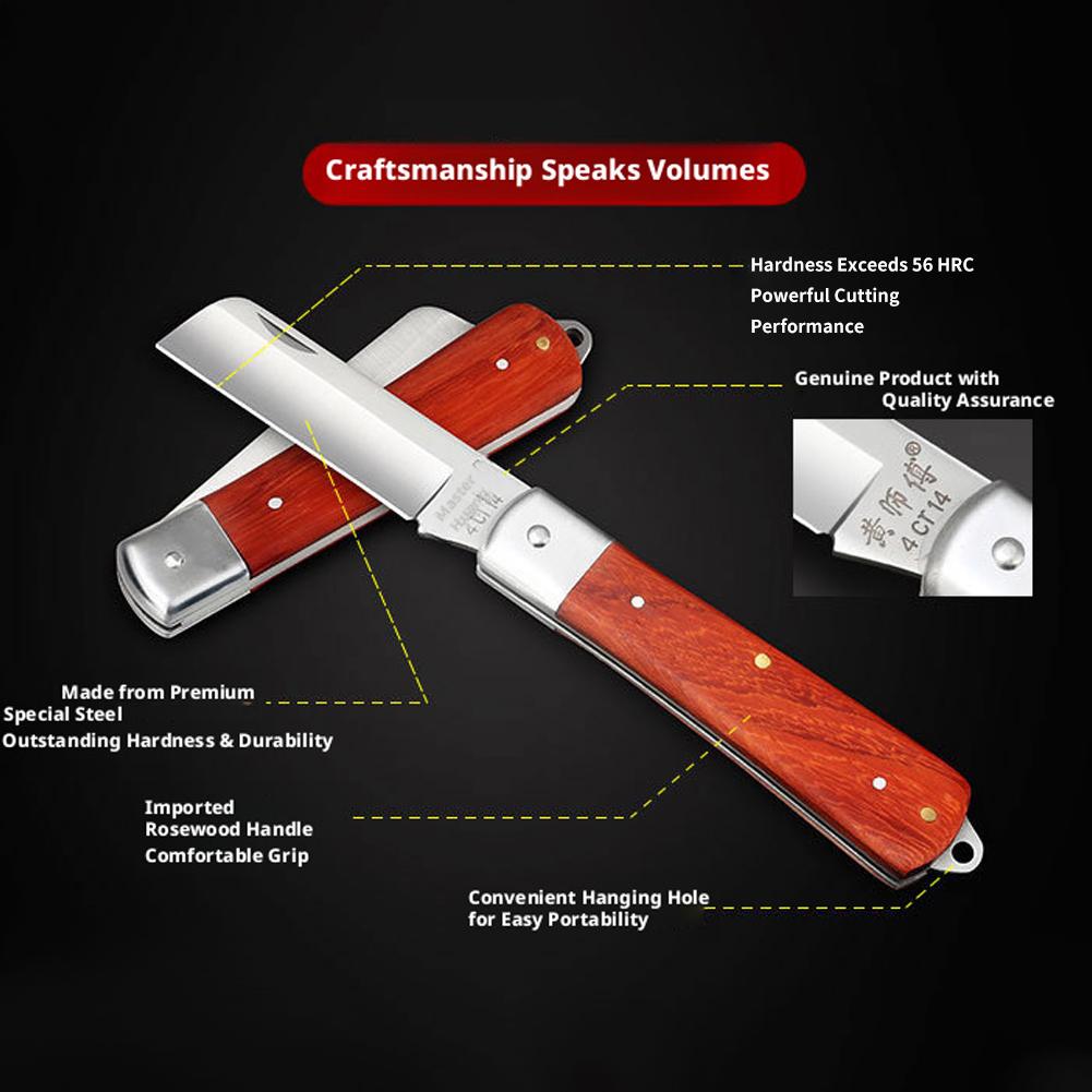 Cuchillo de injerto plegable c - Gardening Tools Knife reseña y precio