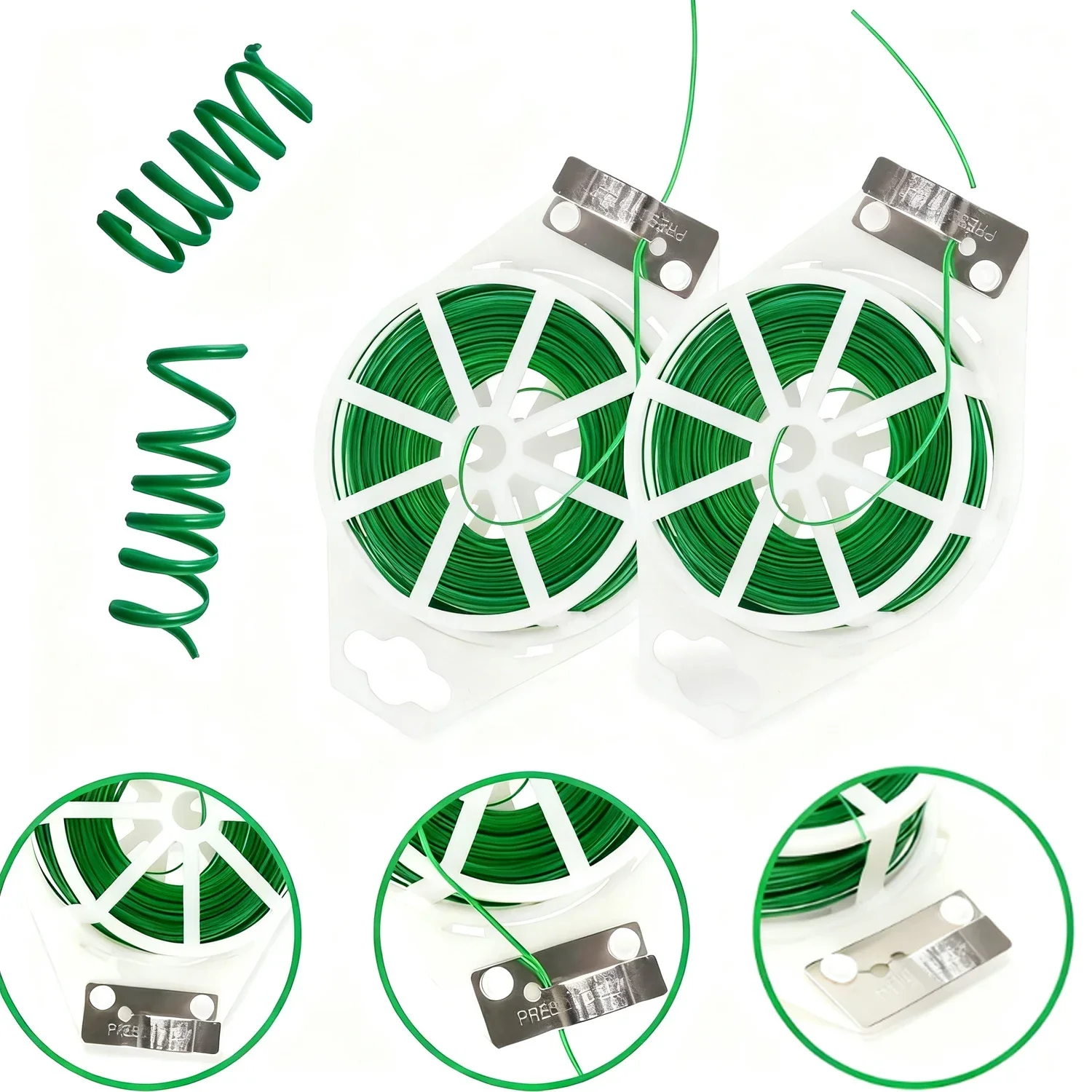 1-3 Rollos de Alambre de Hierr - Garden Wire Twist Tie reseña y precio