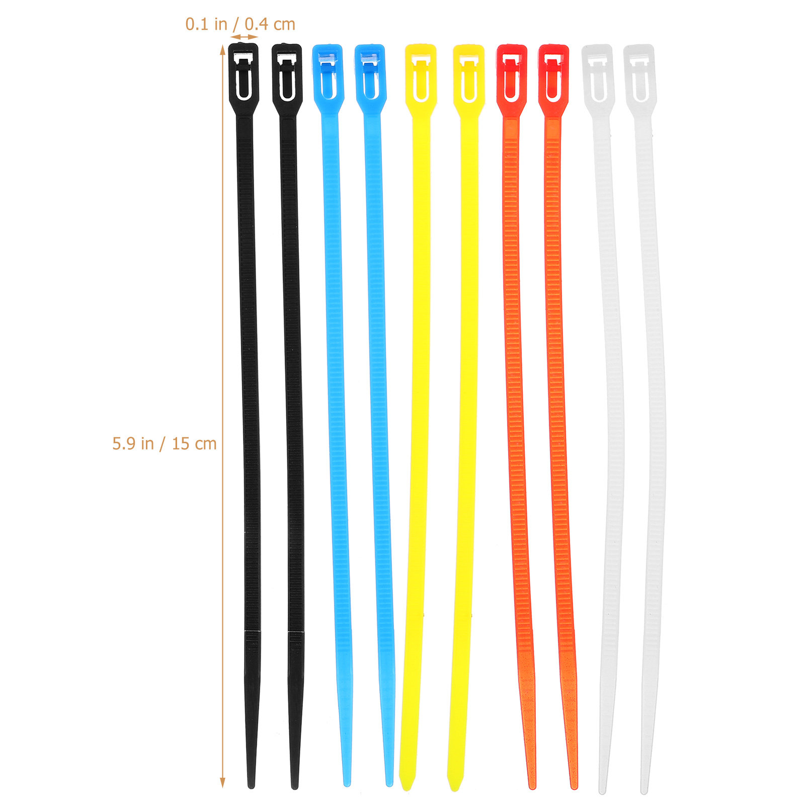 500 Unidades de Bridas de Nylo - Garden Wire Twist Tie reseña y precio