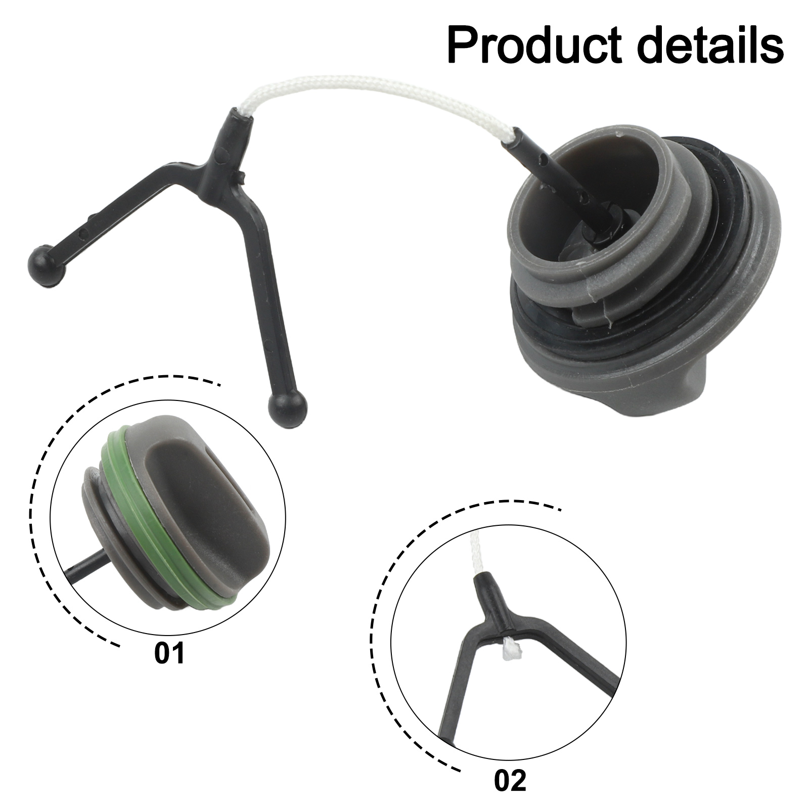Juego de 2 Tapas de Combustibl - Gardening Tools Quality reseña y precio
