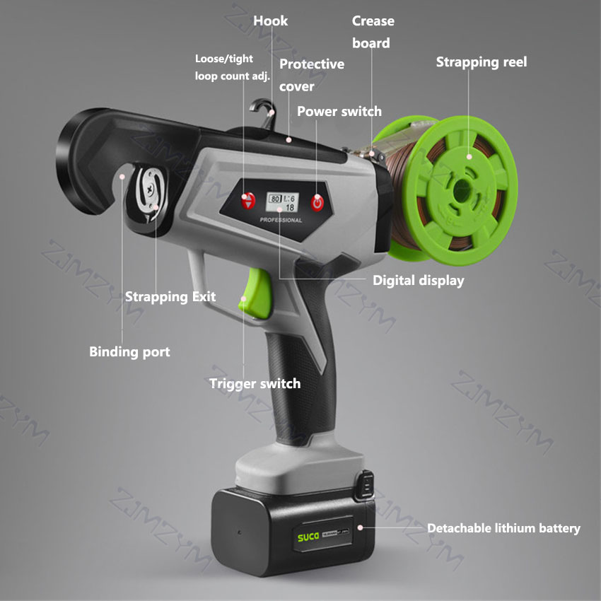 Máquina Eléctrica para Atar Ra - Gardening Tools Electric reseña y precio
