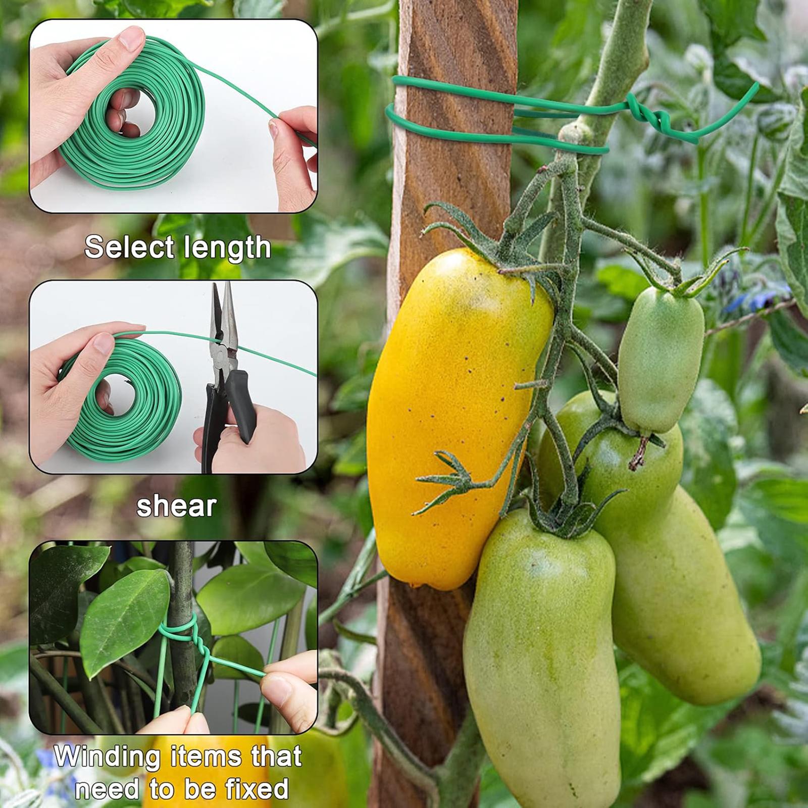 Ataduras de Jardín Suaves para - Garden Wire Twist Tie reseña y precio