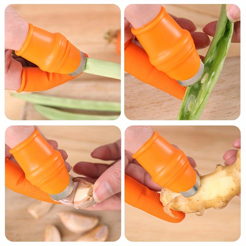 Cuchillo de pulgar de silicona - Gardening Tools Knife reseña y precio