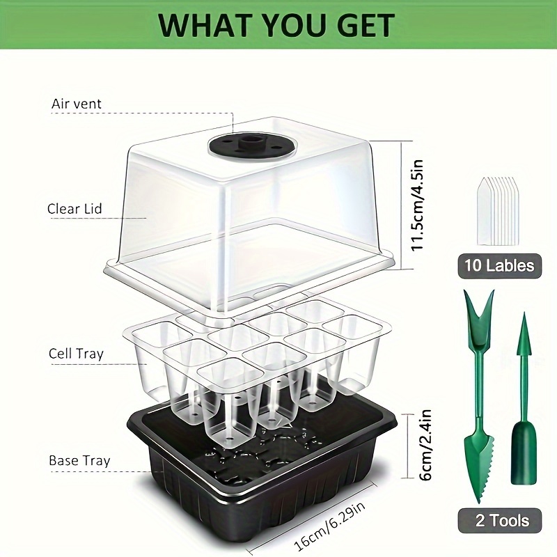 Kit de Inicio para Plántulas - - Led Grow Light reseña y precio