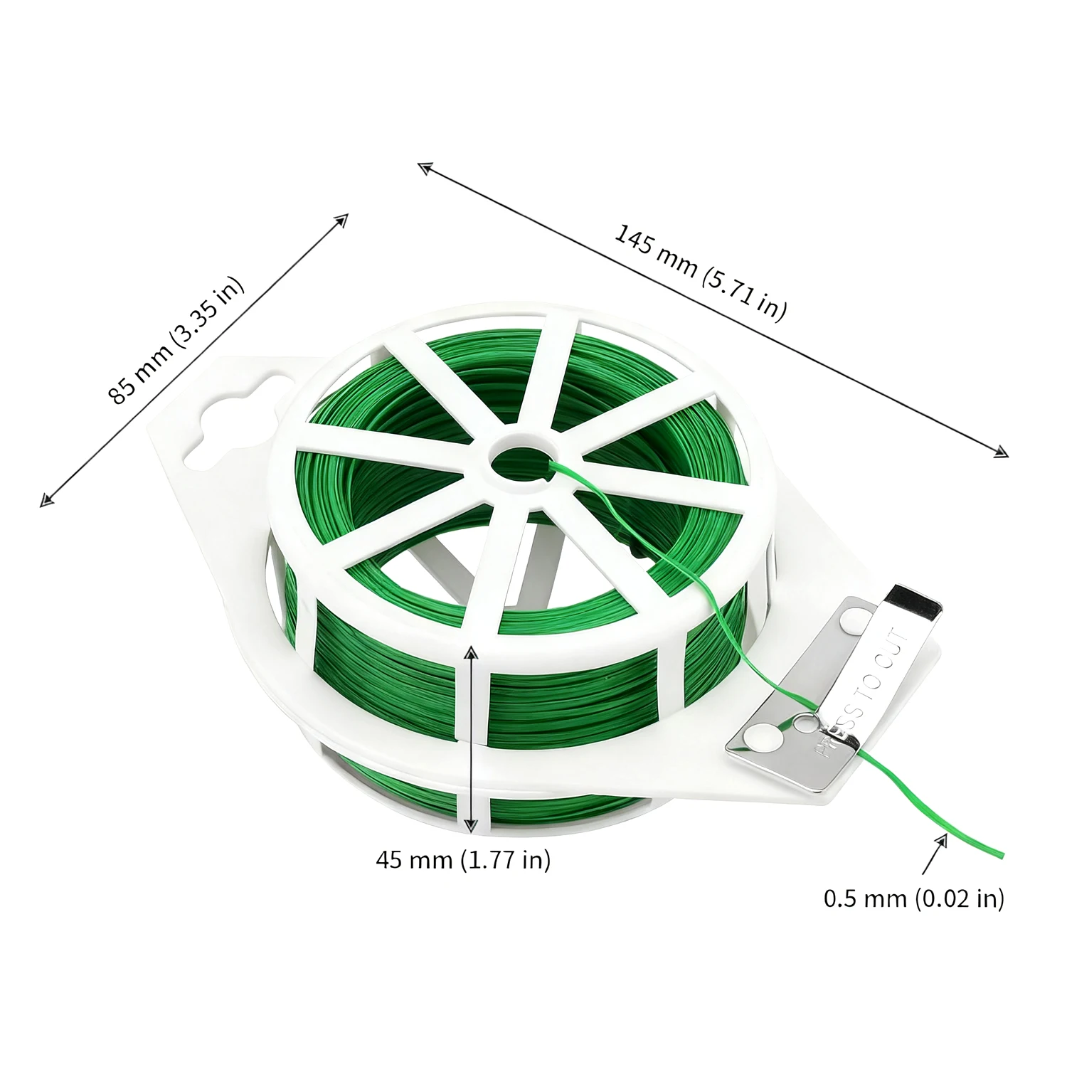 Lazos giratorios para jardín,  - Garden Wire Twist Tie reseña y precio