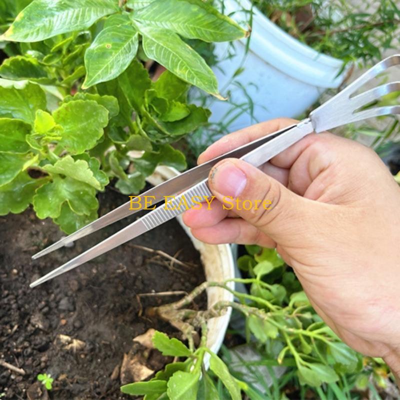 E28F Gadgets para macetas dobl - Gardening Tools For Weeds reseña y precio