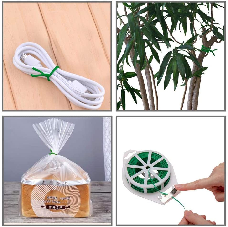 Herramienta de jardín de 100 p - Garden Wire Twist Tie reseña y precio