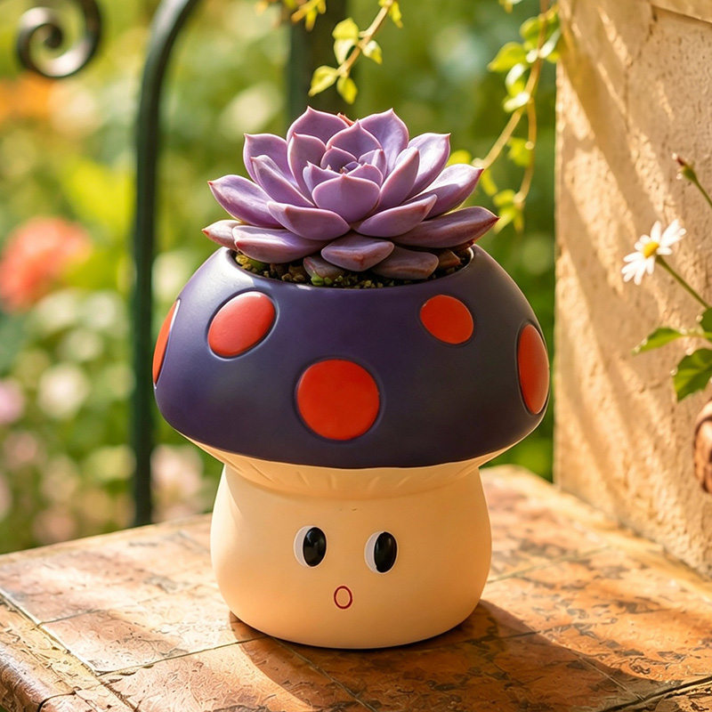 Maceta de resina con diseño de - Gardening Tools Cute reseña y precio
