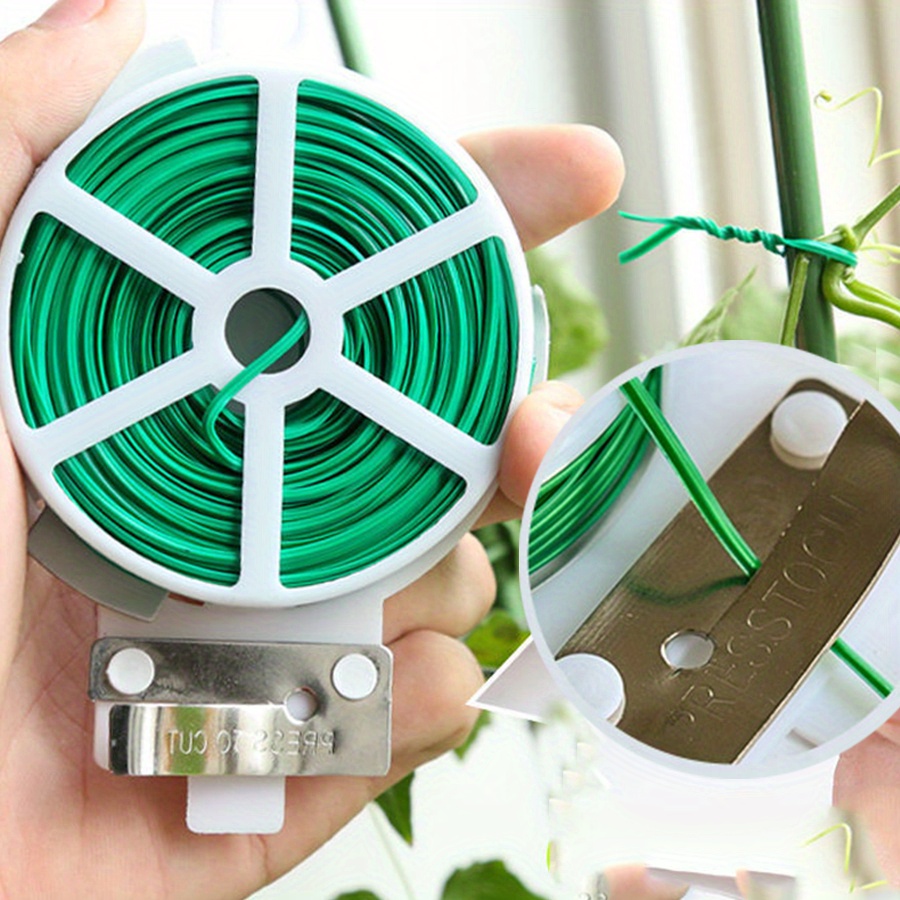 Lazos giratorios para jardín,  - Garden Wire Twist Tie reseña y precio